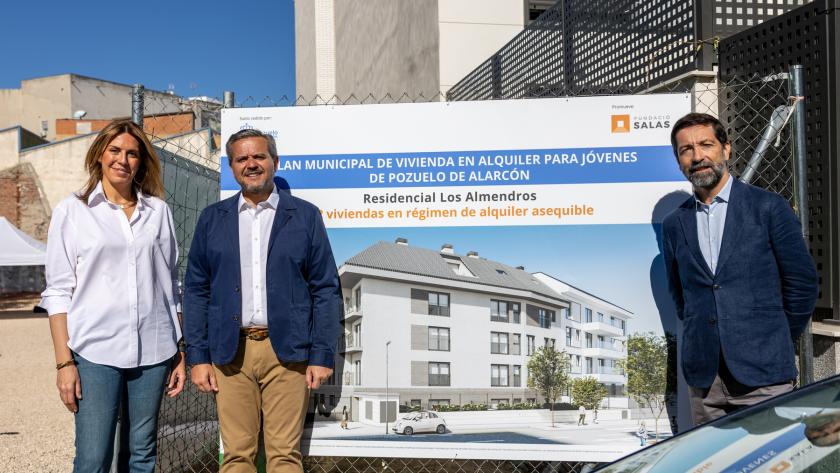 Rodrigo asiste a la presentación del Plan Municipal de Vivienda Joven en Alquiler de Pozuelo de Alarcón El consejero Jorge Rodrigo en la presentación del Plan Municipal de Vivienda Joven en Alquiler de Pozuelo de Alarcón