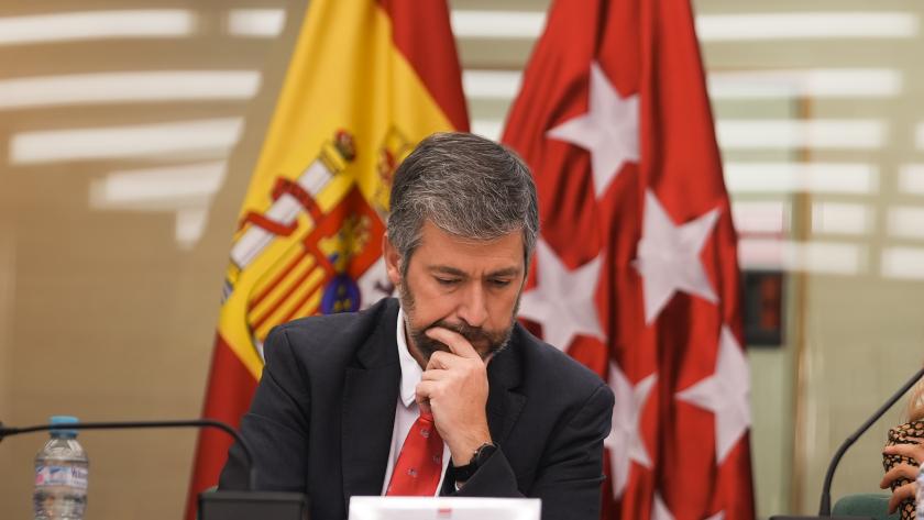 García Martín presenta la Memoria del año 2024 de la ARRMI El consejero Miguel Ángel García Martín durante la presentación de la Memoria del año 2024 de la ARRMI