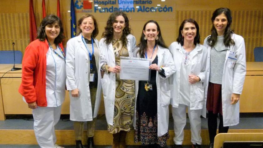 Grupo premiado por el proyecto PharmaBlood Equipo Pharmablood