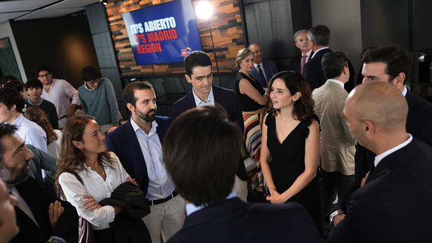 La presidenta Isabel Díaz Ayuso