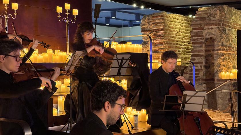 Músicos en Metro de Madrid