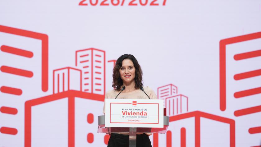 La presidenta Isabel Díaz Ayuso