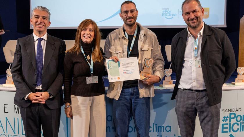 Atención Primaria de la Comunidad de Madrid obtiene un premio nacional por el proyecto sostenible del Centro de Salud Los Ángeles ganadores premio Sanidad por el Clima