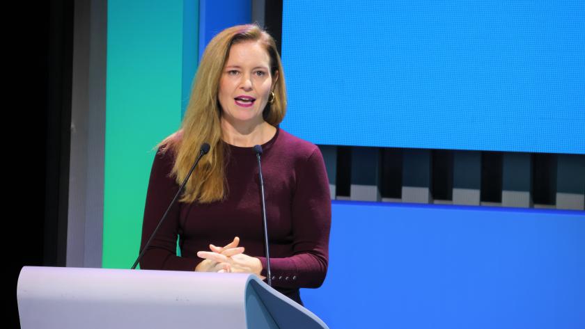 Dávila asiste a la entrega de los Premios al Valor Social Madrid 2025 La consejera Ana Dávila durante la entrega de los premios organizados por la Fundación Moeve