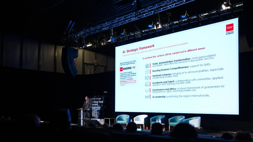 La Comunidad de Madrid lideró la inversión en I+D a nivel nacional en 2024, con más de 6.900 millones de euros El consejero Valverde