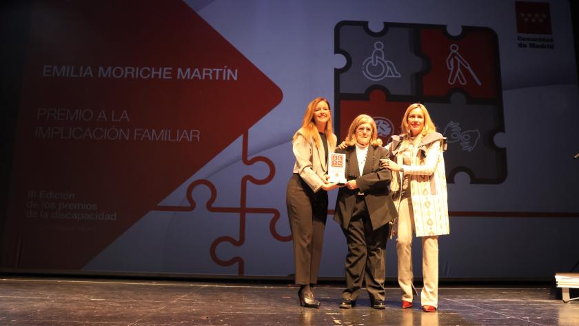 La consejera Ana Dávila durante la entrega de los premios