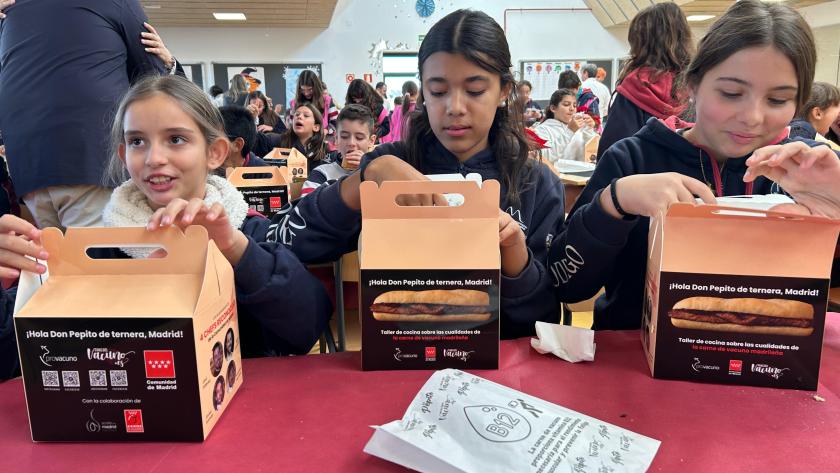 Hola Don Pepito campaña escolar para promover el consumo de carne de vacuno