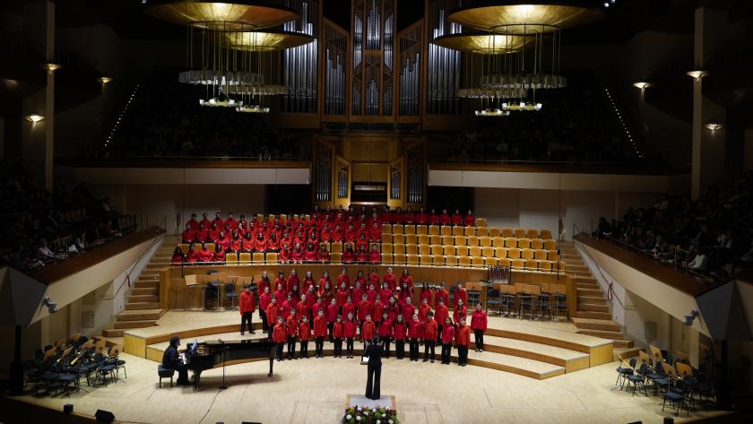 Coro de Niños y Jóvenes de la Comunidad de Madrid Actuación de esta agrupación en el Auditorio Nacional de Música