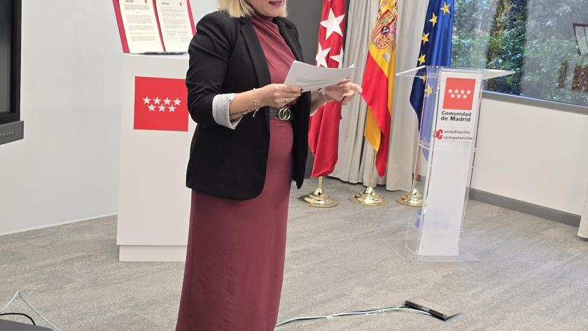 Convenio AECOC Subdirectora Gral Acreditación Profesional