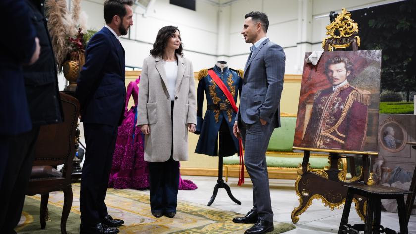 La presidenta Isabel Díaz Ayuso durante la presentación del plan 
