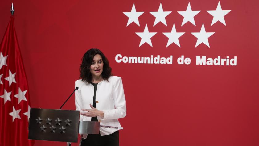 Díaz Ayuso anuncia el casi completo cumplimiento de su programa de Gobierno con el 97% de las medidas ya activadas La presidenta Isabel Díaz Ayuso