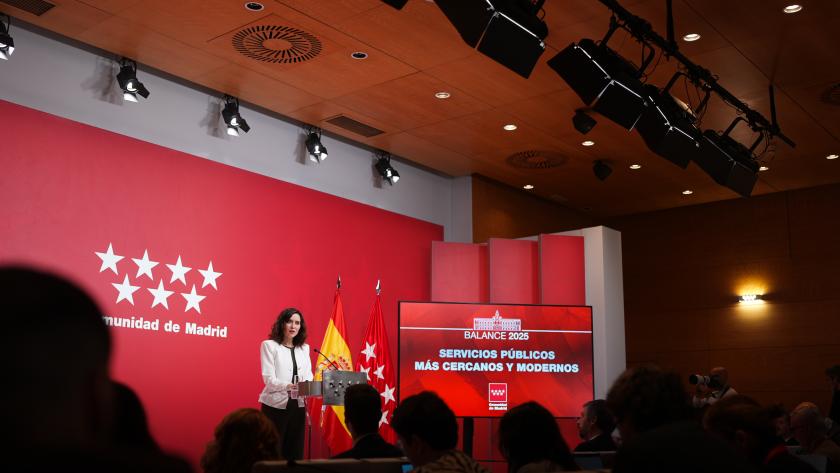 Díaz Ayuso anuncia el casi completo cumplimiento de su programa de Gobierno con el 97% de las medidas ya activadas La presidenta Isabel Díaz Ayuso