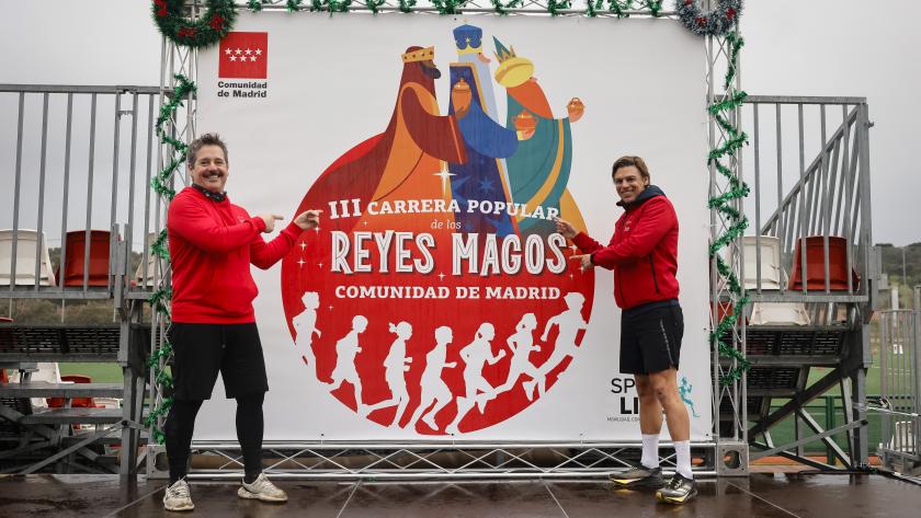 La Comunidad da la bienvenida a sus Majestades de Oriente con la tercera Carrera Popular de obstáculos de los Reyes Magos De Paco Serrano participa en la Carrera Popular de los Reyes Magos
