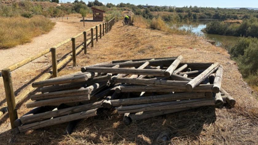 Restauración de dos humedales del Parque Regional del Sureste