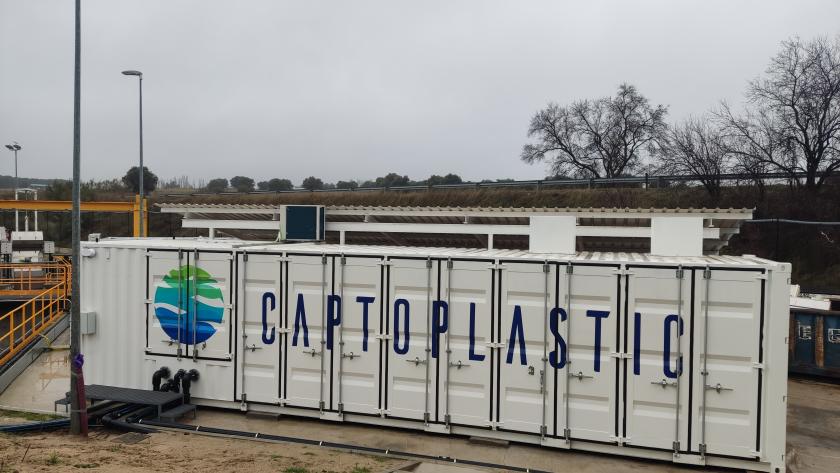 Captoplastic instalación destinada al control y eliminación de microplásticos del agua residual