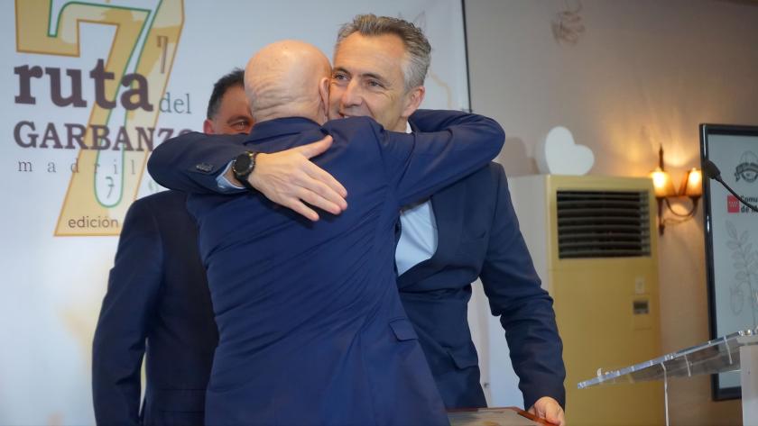 La Comunidad de Madrid, en la VII edición de la Ruta del Garbanzo Madrileño El consejero Novillo