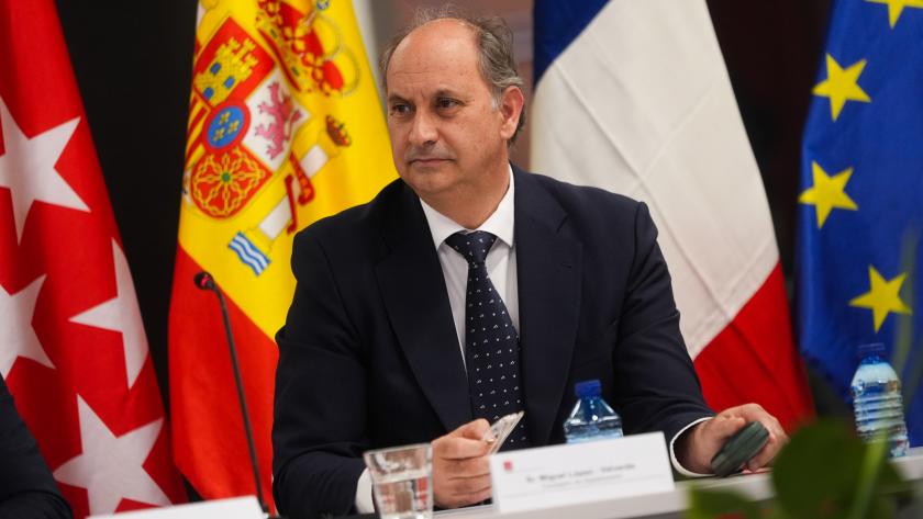 La Comunidad de Madrid refuerza su posición como referente tecnológico europeo ante empresas y autoridades locales francesas El consejero López-Valverde
