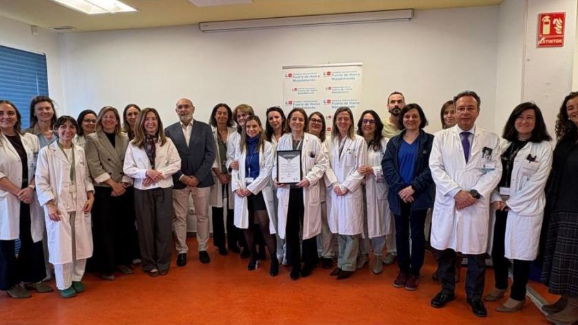 Foto grupo certificacion Q-PEX Hospital Puerta de Hierro