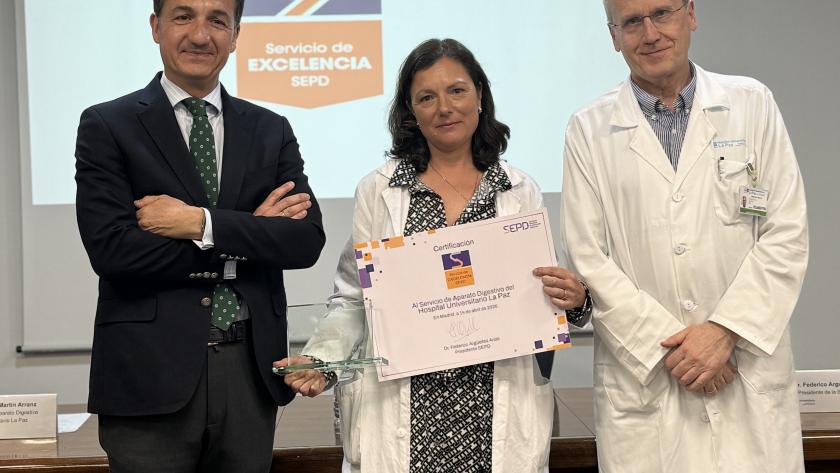 LaSEPD entrega la acreditación Servicio Excelente a La Paz