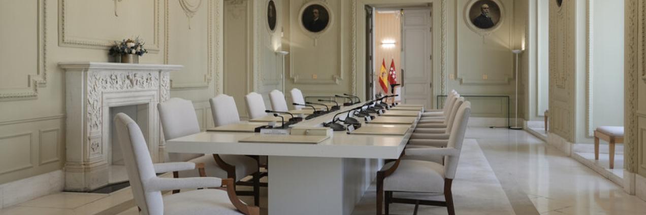 Sala de consejo de gobierno