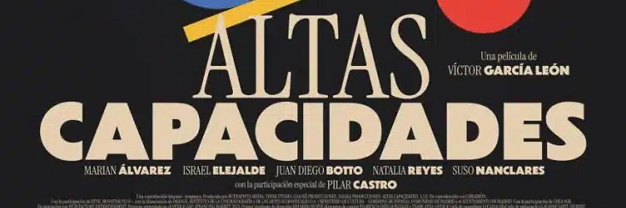 Altas capacidades cine verano 2026