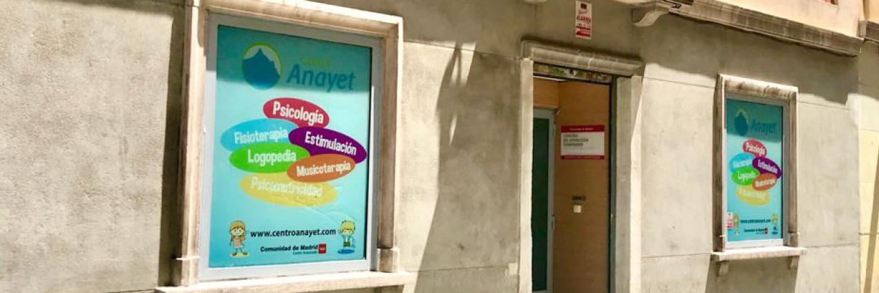 Fachada del Centro de Atención Temprana ANAYET