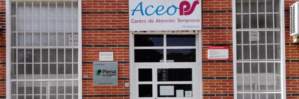 Fachada del Centro de Atención Temprana ACEOPS