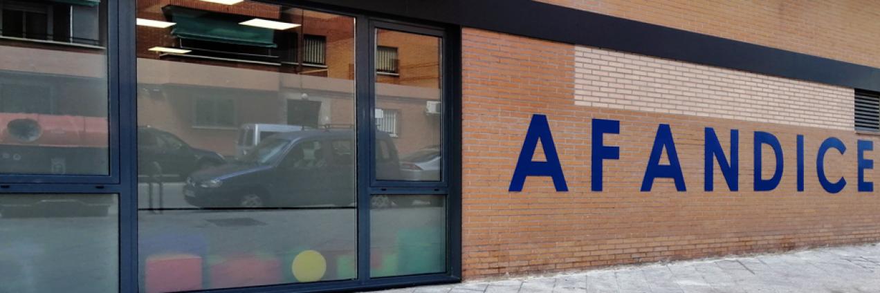 Fachada del Centro de Atención Temprana AFANDICE