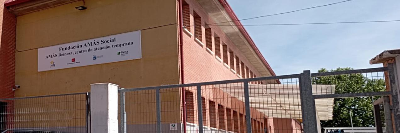 Fachada del Centro de Atención Temprana AMÁS Reinosa