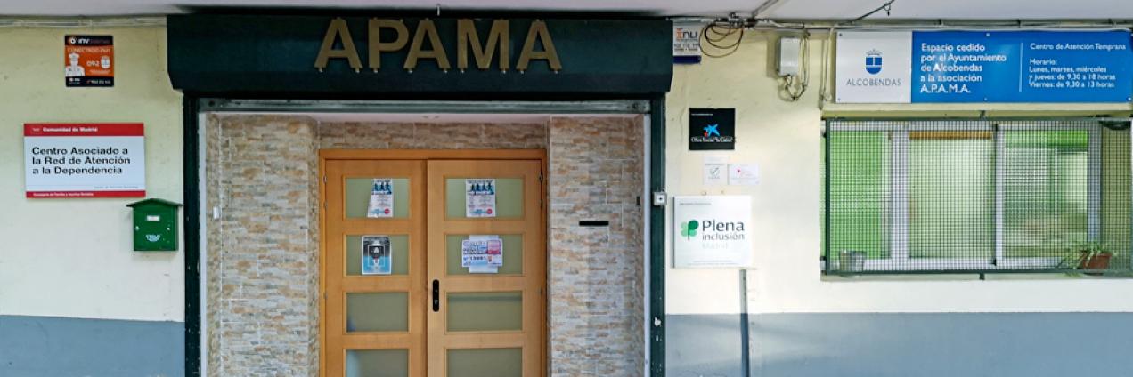Fachada del Centro de Atención Temprana APAMA