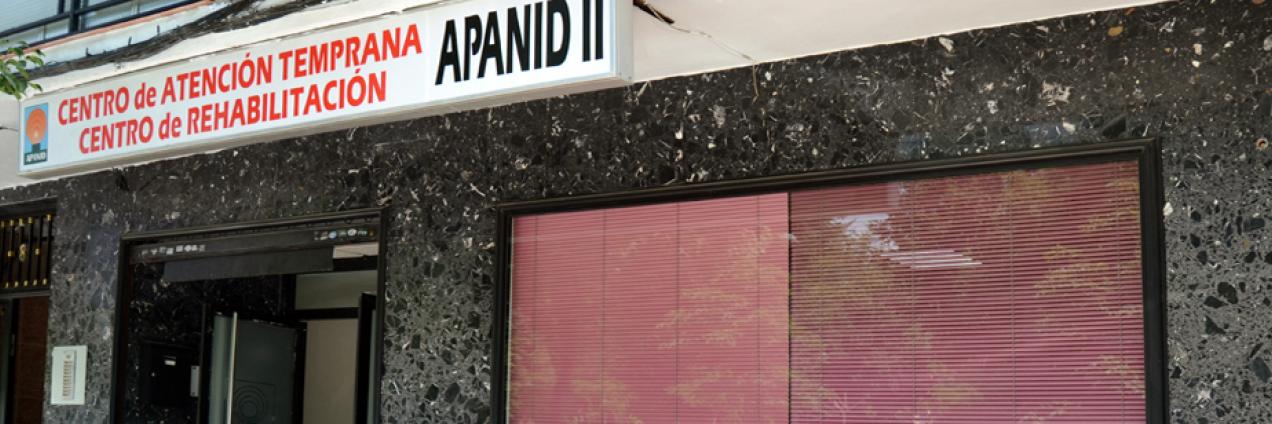 Fachada del Centro de Atención Temprana APANID II