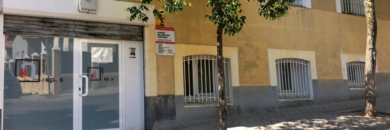 Fachada del Centro de Atención Temprana ASPAS