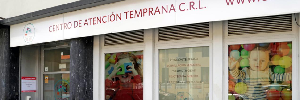 Fachada del Centro de Atención Temprana Centro de Rehabilitación del Lenguaje (CRL)