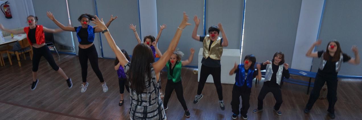 taller de teatro infantil del Centro Cultural Paco Rabal