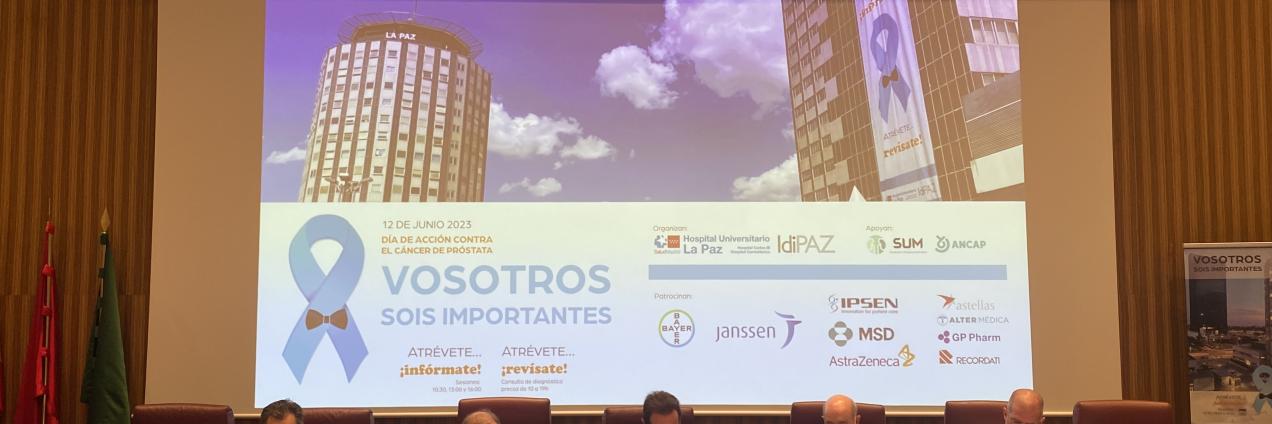 mesa y cartel jornada