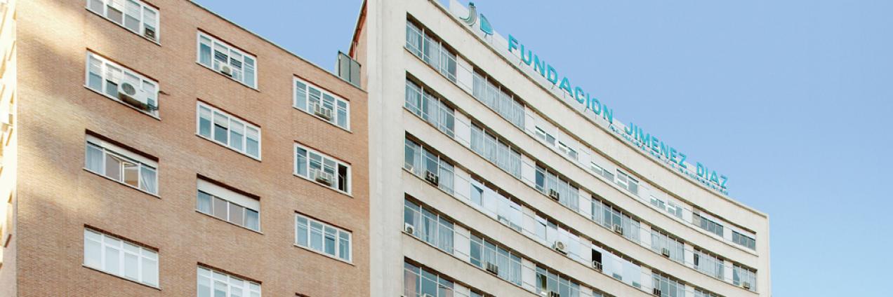 Fachada Hospital Fundación Jimenez Díaz