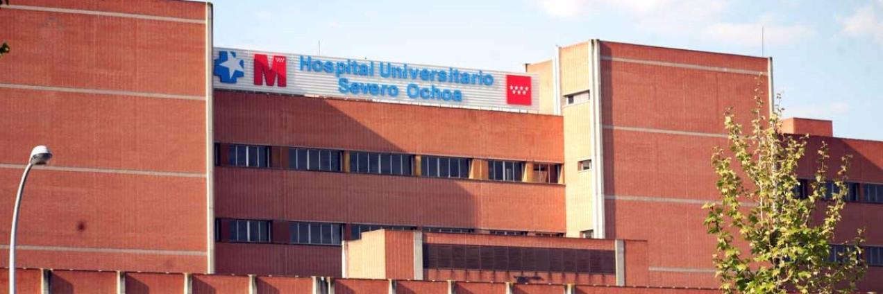 fachada del hospital Severo Ochoa