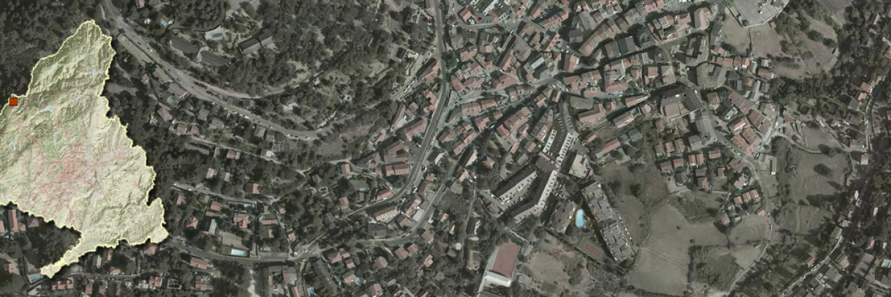 Vista aérea de Cercedilla