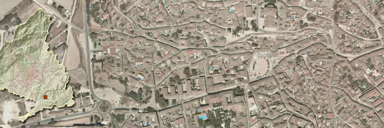 Vista aérea de Chinchón
