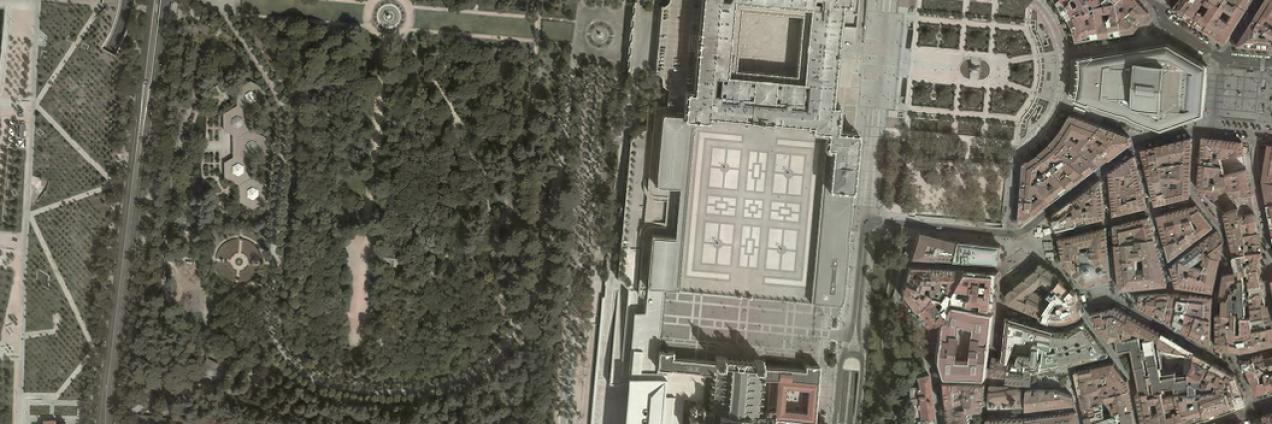 Vista aérea de Madrid