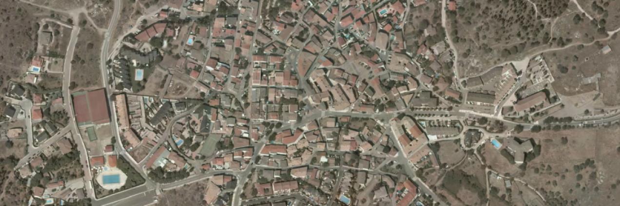 Vista aérea de Navalagamella