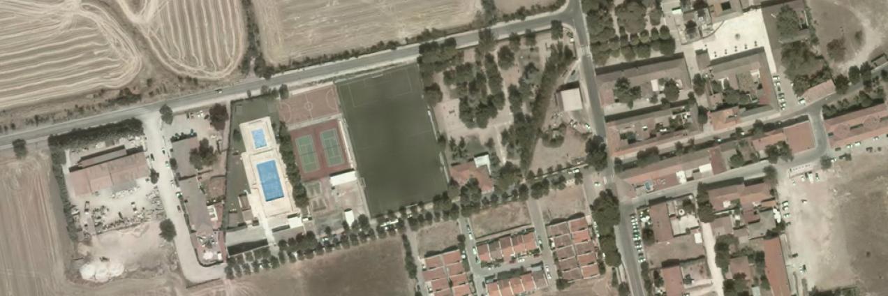 Vista aérea de Nuevo Baztán