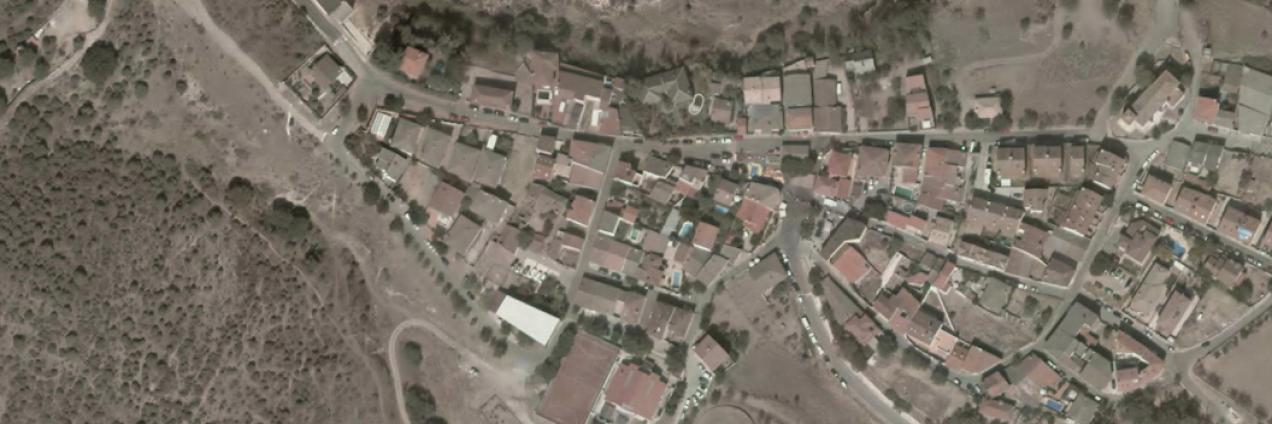 Vista aérea de Redueña