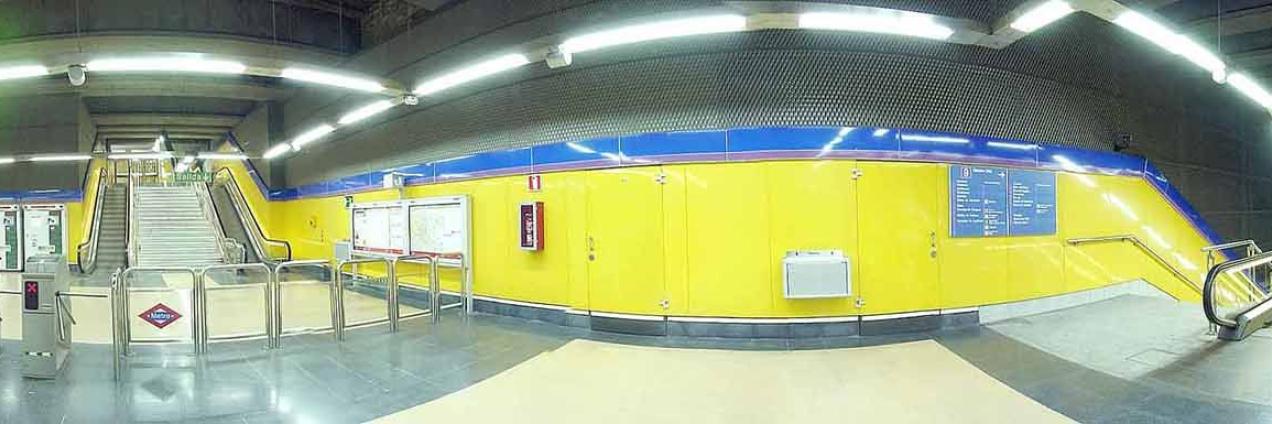 Vestíbulo estación Valdebernardo