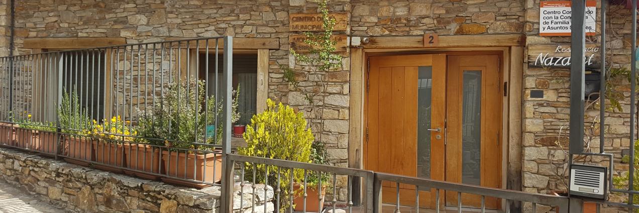 Fachada residencia para personas mayores