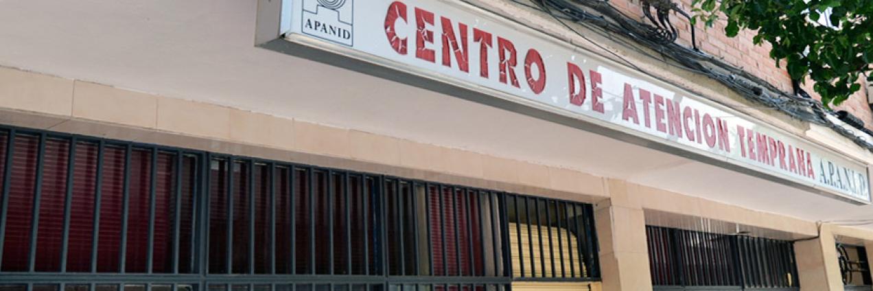 Fachada del Centro de Atención Temprana (CAT) APANID de Getafe