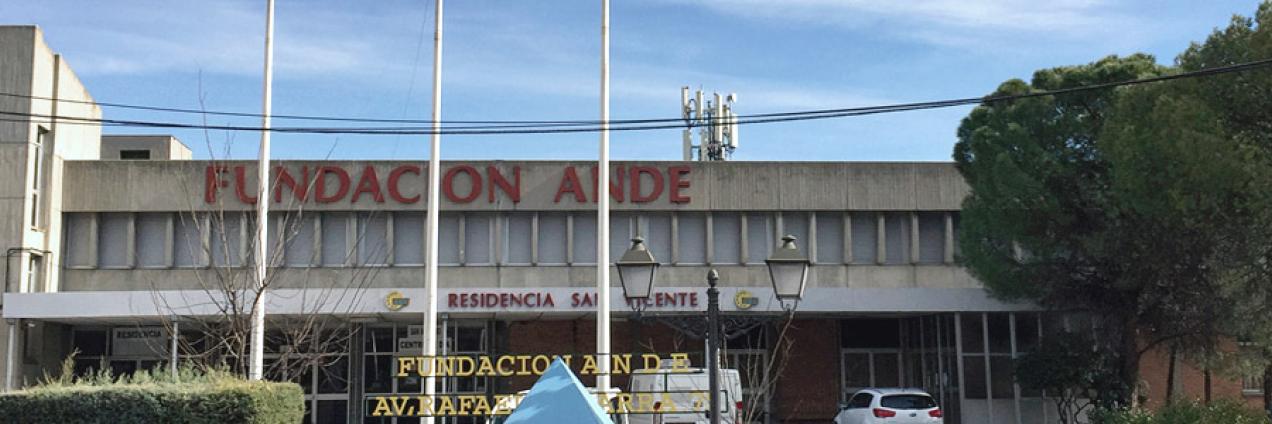 Fachada del Centro de Día San Alfonso y Residencia San Vicente Fundación ANDE