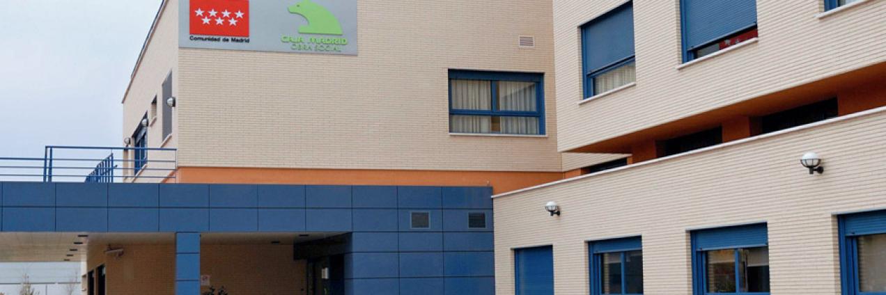 Fachada de la Residencia y Centro de Día Getafe para personas con discapacidad física