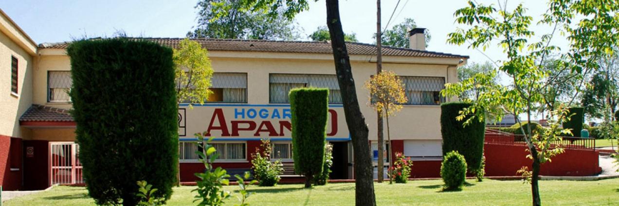 Fachada del Hogar Residencia II APANID