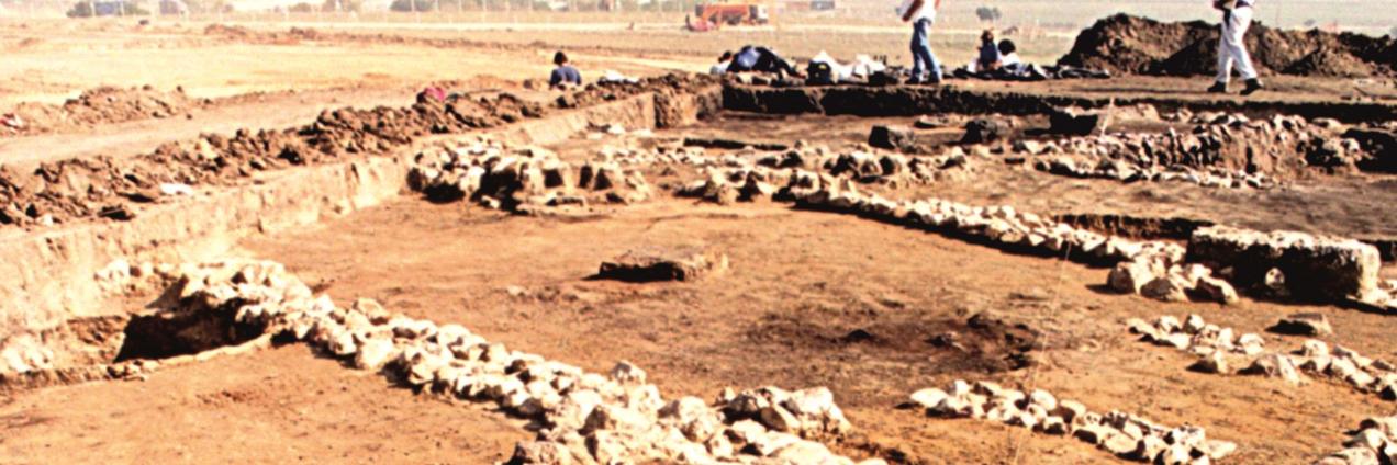 Imagen de vista del Yacimiento de la Fuente de la Mora
